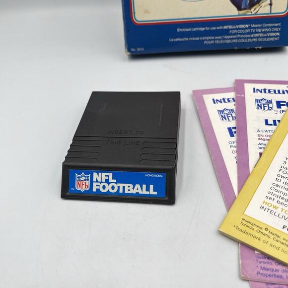 NFL Football Intellivision Game - Boxed, Manual Included! - Picture 5 of 13